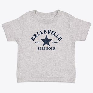 Belleville Illinois Star Toddler T-Shirt
