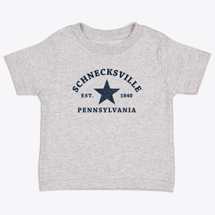 Schnecksville Pennsylvania Star Toddler T-Shirt