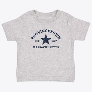 Provincetown Massachusetts Star Toddler T-Shirt