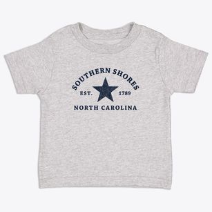 Southern Shores North Carolina Star Toddler T-Shirt