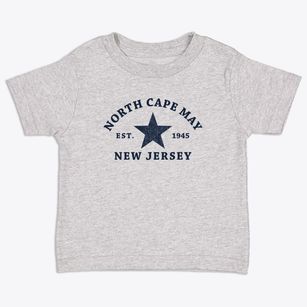 North Cape May New Jersey Star Toddler T-Shirt