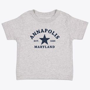Annapolis Maryland Star Toddler T-Shirt