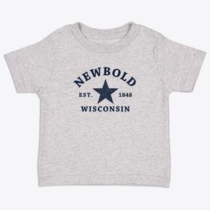 Newbold Wisconsin Star Toddler T-Shirt