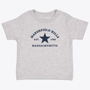 Marshfield Hills Massachusetts Star Toddler T-Shirt