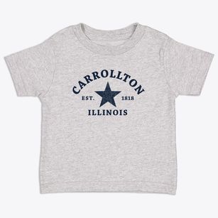 Carrollton Illinois Star Toddler T-Shirt