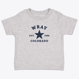 Wray Colorado Star Toddler T-Shirt