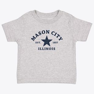 Mason City Illinois Star Toddler T-Shirt