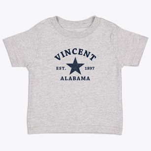 Vincent Alabama Star Toddler T-Shirt