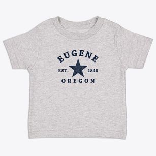 Eugene Oregon Star Toddler T-Shirt