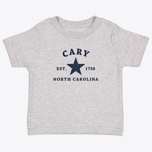 Cary North Carolina Star Toddler T-Shirt