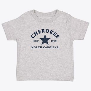 Cherokee North Carolina Star Toddler T-Shirt