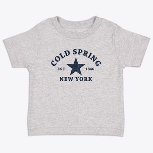 Cold Spring New York Star Toddler T-Shirt