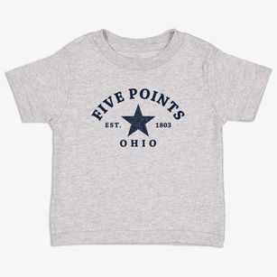 Five Points Ohio Star Toddler T-Shirt