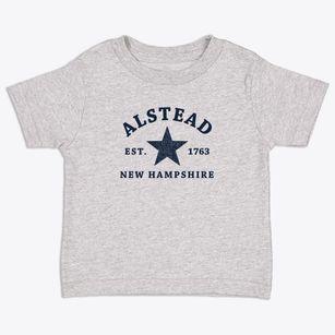Alstead New Hampshire Star Toddler T-Shirt