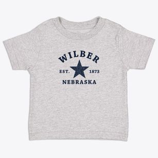 Wilber Nebraska Star Toddler T-Shirt