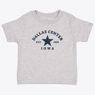 Dallas Center Iowa Star Toddler T-Shirt