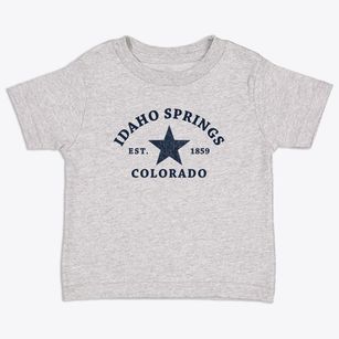 Idaho Springs Colorado Star Toddler T-Shirt