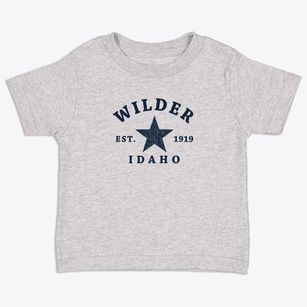 Wilder Idaho Star Toddler T-Shirt