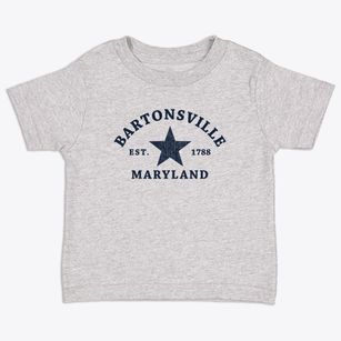 Bartonsville Maryland Star Toddler T-Shirt