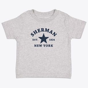 Sherman New York Star Toddler T-Shirt