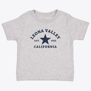 Leona Valley California Star Toddler T-Shirt