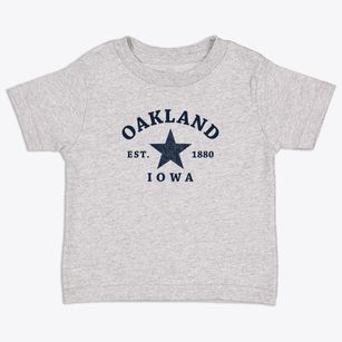 Oakland Iowa Star Toddler T-Shirt