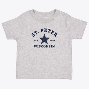 St. Peter Wisconsin Star Toddler T-Shirt