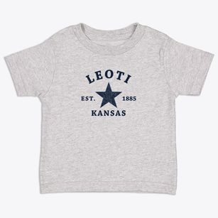 Leoti Kansas Star Toddler T-Shirt