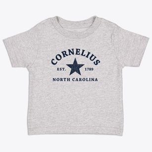 Cornelius North Carolina Star Toddler T-Shirt