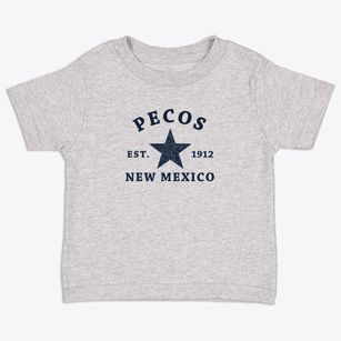 Pecos New Mexico Star Toddler T-Shirt