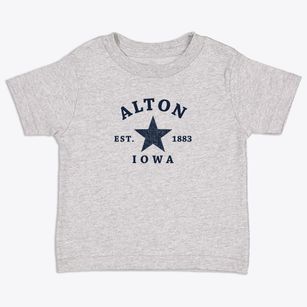 Alton Iowa Star Toddler T-Shirt