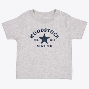 Woodstock Maine Star Toddler T-Shirt