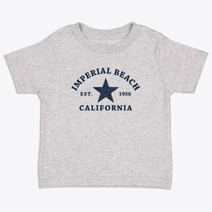 Imperial Beach California Star Toddler T-Shirt