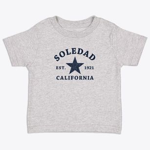 Soledad California Star Toddler T-Shirt