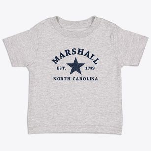Marshall North Carolina Star Toddler T-Shirt
