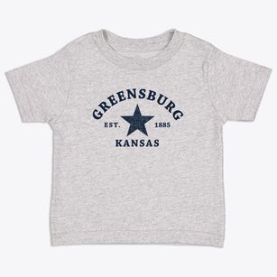 Greensburg Kansas Star Toddler T-Shirt