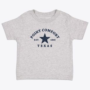 Point Comfort Texas Star Toddler T-Shirt