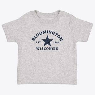 Bloomington Wisconsin Star Toddler T-Shirt