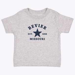 Bevier Missouri Star Toddler T-Shirt