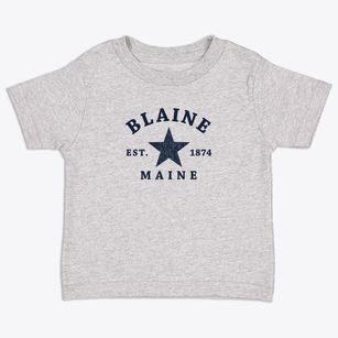 Blaine Maine Star Toddler T-Shirt