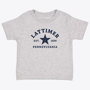 Lattimer Pennsylvania Star Toddler T-Shirt