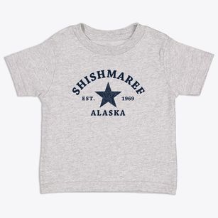 Shishmaref Alaska Star Toddler T-Shirt
