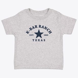 K-bar Ranch Texas Star Toddler T-Shirt
