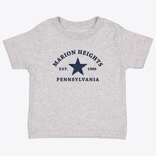 Marion Heights Pennsylvania Star Toddler T-Shirt