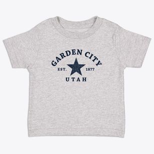 Garden City Utah Star Toddler T-Shirt