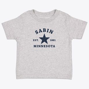 Sabin Minnesota Star Toddler T-Shirt