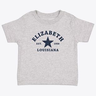 Elizabeth Louisiana Star Toddler T-Shirt