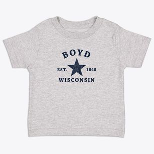 Boyd Wisconsin Star Toddler T-Shirt