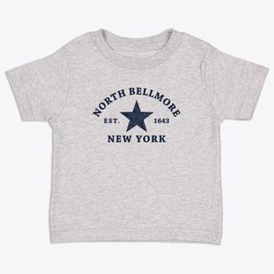 North Bellmore New York Star Toddler T-Shirt