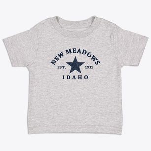 New Meadows Idaho Star Toddler T-Shirt